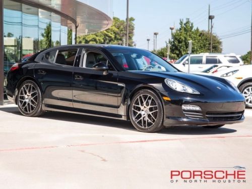 Cpo 2011 porsche panamera v6 black nav bose 19 wheels servotronic xenon