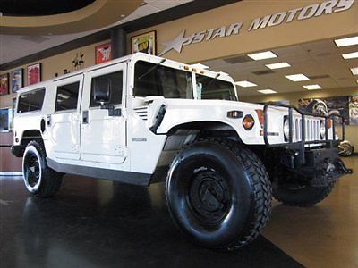 1995 hummer h1 turbo wagon only 46k miles white