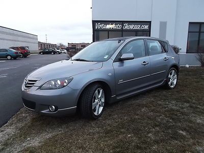 2005 mazda 3 hatchback  2.3l leather roof alloys hids!!