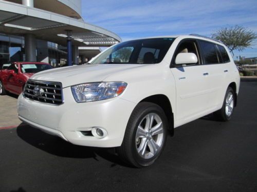 2008 4wd awd white automatic v6 leather sunroof navigation miles:29k 3rd row