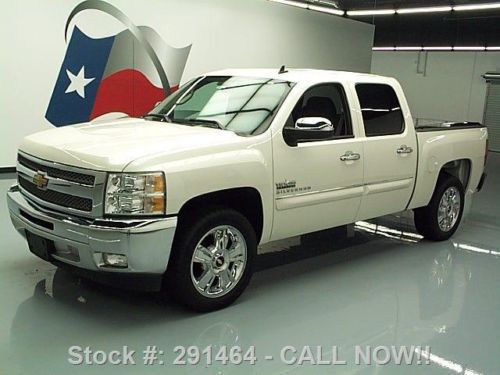 2012 chevy silverado crew tx edition rear cam 20&#039;s 27k! texas direct auto