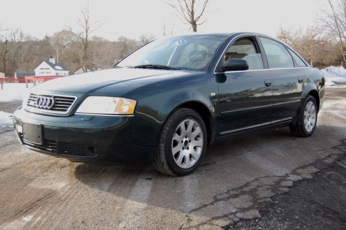 No reserve 1998 audi a6 quattro..2.8 liter 6 cylinder, awd, leather, htd seats