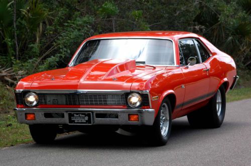 1972 chevrolet nova base coupe 2-door 5.7l