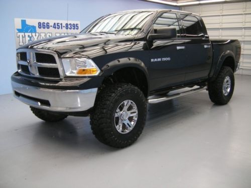 We finance!!!  2011 ram 1500 slt 4x4 auto lifted flex fuel 24k miles texas auto