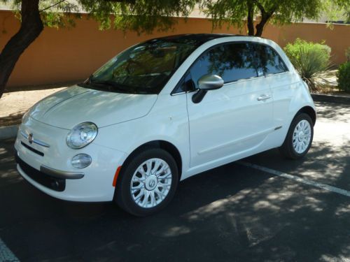 2013 fiat 500c convertible 2232 miles!