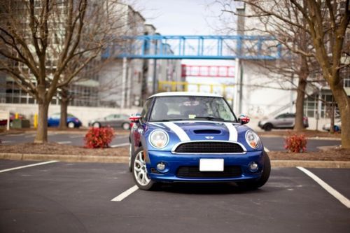 2007 mini cooper s (turbo) - fun, 29/36mpg, lightning blue, no reserve auction