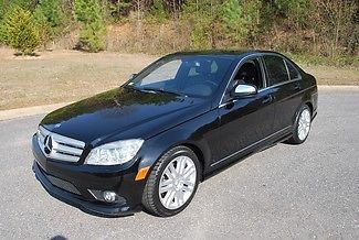 2008 mercedes benz c300 black/black loaded car all power 59k mi looks/runs great