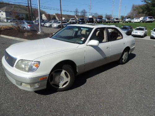 1998 lexus ls 400, no reserve, no accidents, looks and runs fine,