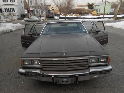 1983 chevrolet caprice, 96k miles