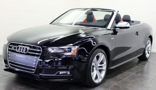 2013 s5 supercharged cabriolet prestige quattro convertible awd nav heated lea
