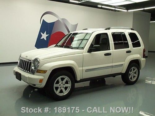 2006 jeep liberty ltd 3.7l v6 leather alloy wheels 55k texas direct auto