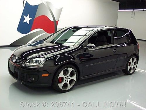 2008 volkswagen gti turbocharged auto 18&#034; wheels 58k mi texas direct auto