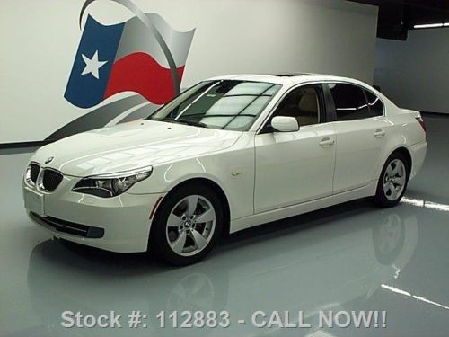 2008 bmw 528i sedan sunroof htd seats alloy wheels 45k texas direct auto