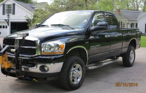 2006 dodge pickup 4x4 quad cab big horn edition ram 2500 hemi 5.7 liter