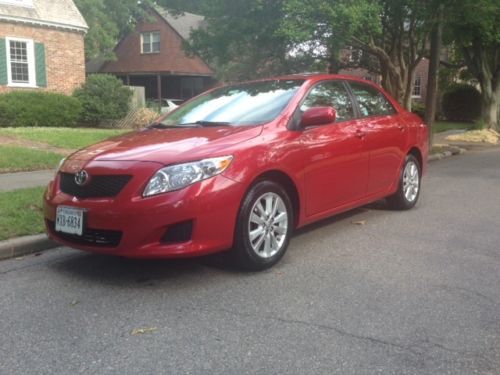 2009 toyota corolla xle sedan 4-door 1.8l