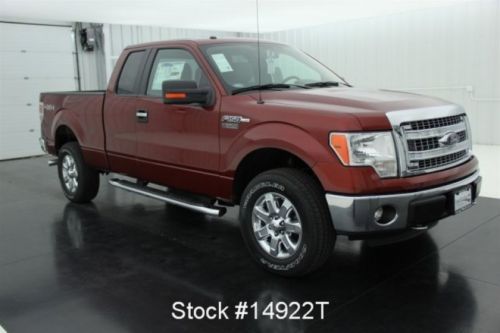 2014 xlt 4wd new 5.0 v8 extended cab satellite radio chrome package