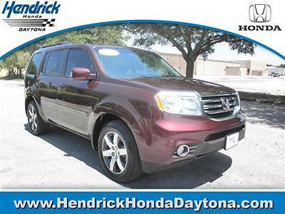 2wd 4dr touring w/res &amp; navi honda pilot touring, honda certified, carfax one ow