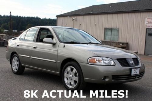 2006 nissan sentra special edition 8000 actual miles