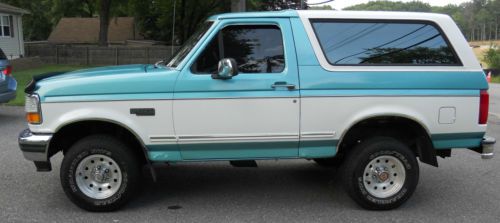 1994 ford bronco xlt sport utility 2-door 5.8l