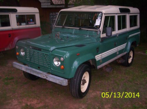 Land rover defender 110 with nc title  no reserve