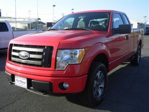 Pre-owned super cab stx automatic 4x4 tow package red