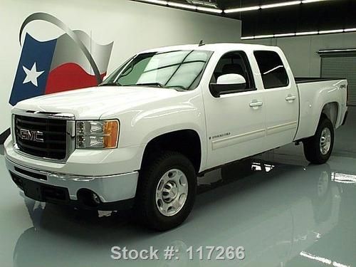 2009 gmc sierra 2500 slt crew 4x4 sunroof rear cam 28k texas direct auto