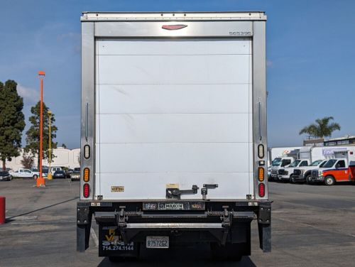 2016 isuzu npr refrigeration reefer 16ft box truck with standby d