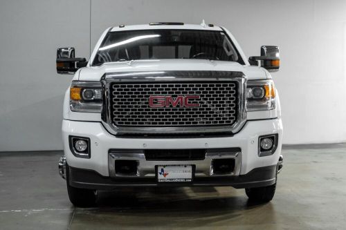 2016 gmc sierra 3500 denali 6.6l duramax allison 4wd sunroof 1 owner tx