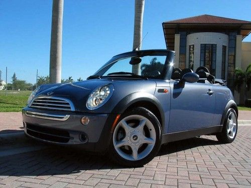 2005 mini cooper convertible just 47,000 miles florida owned car