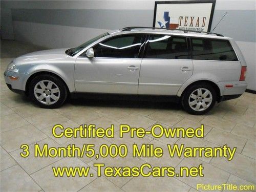 05 passat wagon gls tdi diesel certified warranty we finance!!!