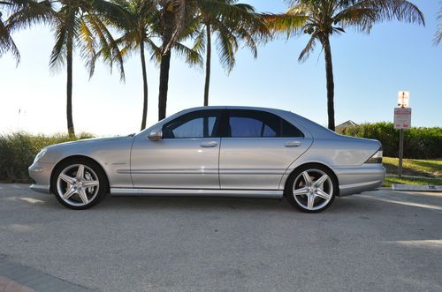 2004 mercedes benz s55amg renntech 575hp,clean carfax,very clean car,fast!!!