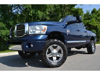 2007 dodge ram 2500 quad cab laramie slt diesel 4x4 lift 20" rockstars