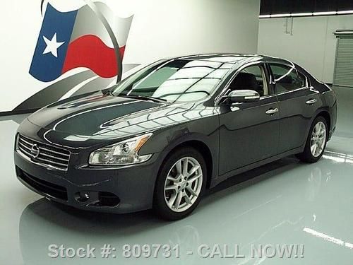 2011 nissan maxima sv htd leather sunroof rear cam 18k texas direct auto