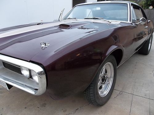 1967 pontiac firebird so california