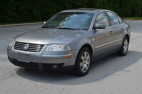 2002 volkswagen passat glx motion sedan 4-door 2.8l 70k check list for autocheck