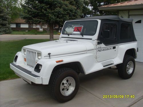 Find used 1991 Jeep Wrangler Renegade Sport Utility 2-Door  in Boise,  Idaho, United States, for US $8,