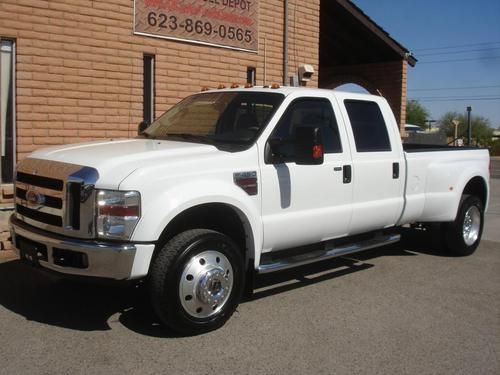 2008 ford f450 super duty crew cab 4x4 power stroke dually 80k miles