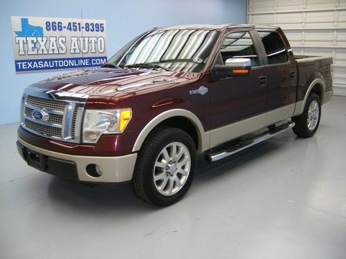 We finance!!  2010 ford f-150 king ranch flex fuel auto roof nav rcam sync 1 own