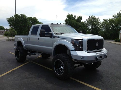 2012 ford f350 lariat powerstroke super duty crew cab lifted bks built trucks