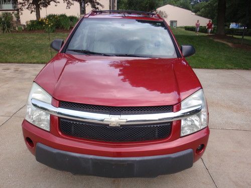 2005 chevrolet equinox lt sport utility 4 door 3.4l v6 awd leather no reserve