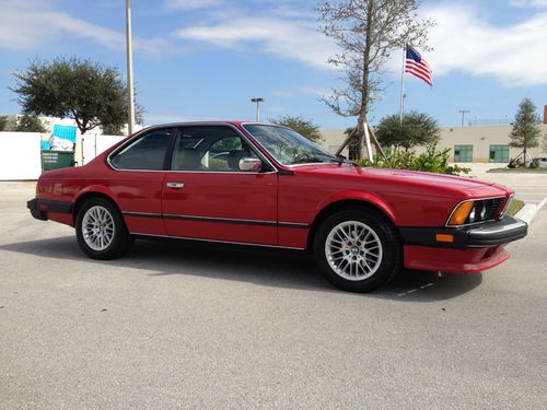 1986 bmw 635csi base coupe 2-door 3.5l