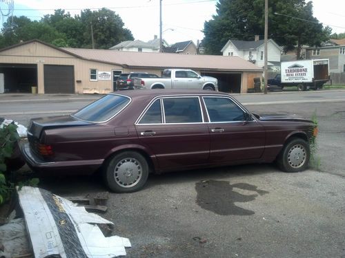 1989 mercedes-benz 560sel base sedan 4-door 5.6l