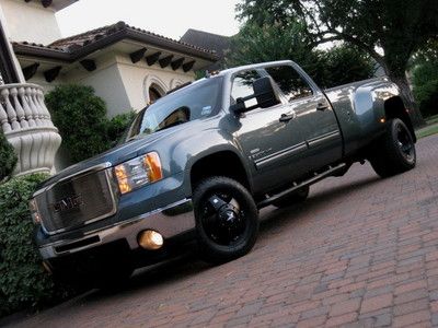 Crew cab dually (black leather seats) mint!