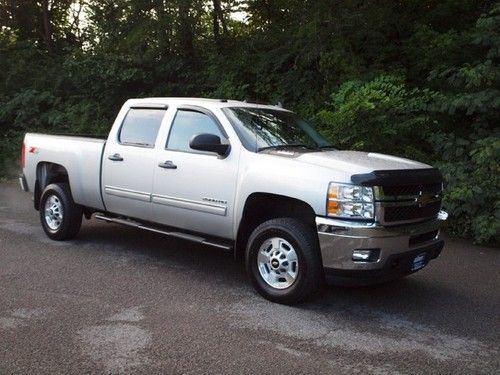 Chevy crew cab z71 gas 6.0l v8 4x4 silver