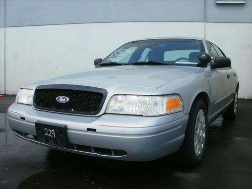 2008 ford crown vic police interceptor, asset # 23016