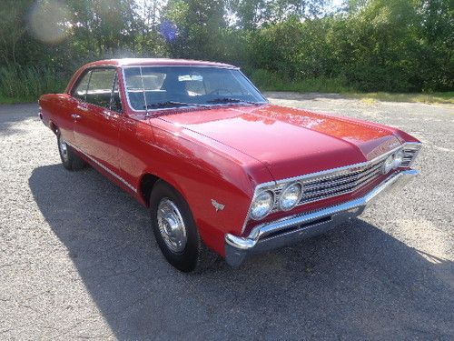 1967 chevrolet chevelle malibu 2dr sport cpe gd cnd ga car dry! runs drives well