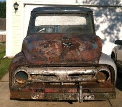 1953 f-100 titled project street rod rat rod classic truck