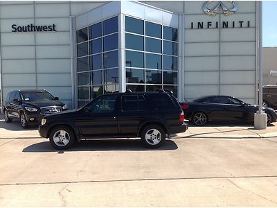 2001 infiniti qx4 luxury 4x4 sunroof one owner