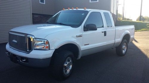 2006 ford f-250  super duty lariat extended cab 4-door 6.0l diesel no reserve