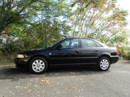 01 audi a4 quattro sedan b5 black 1.8t auto turbo 4wd awd 4x4 no reserve